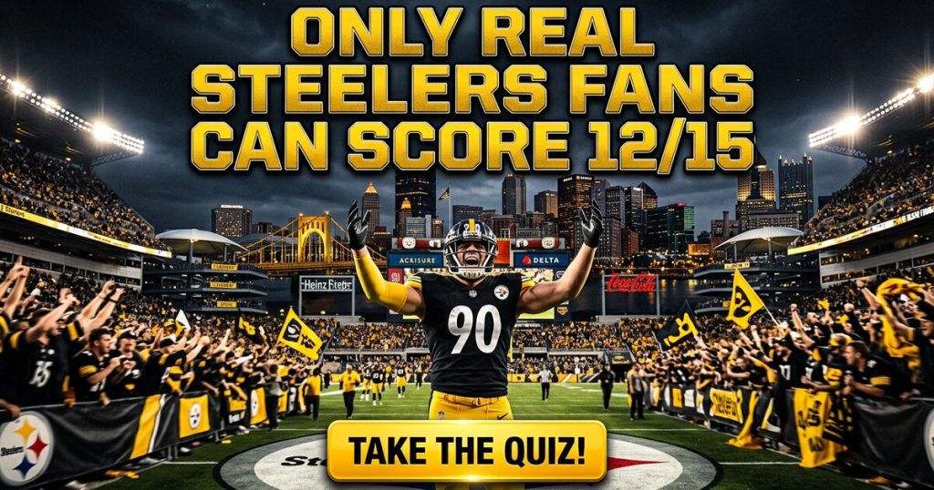 Pittsburgh Steelers Trivia Quiz