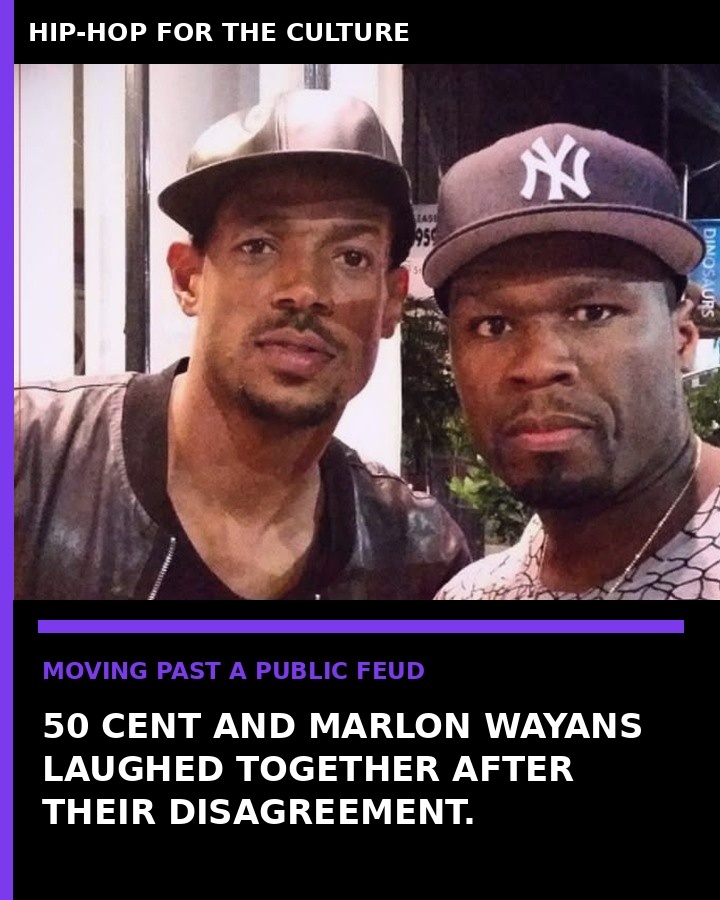 50 Cent and Marlon Wayans
