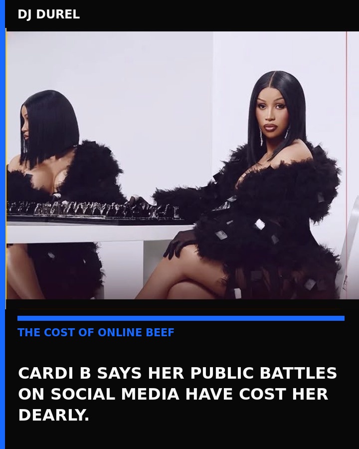Cardi B social media