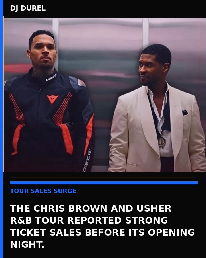 Chris Brown Usher tour demand