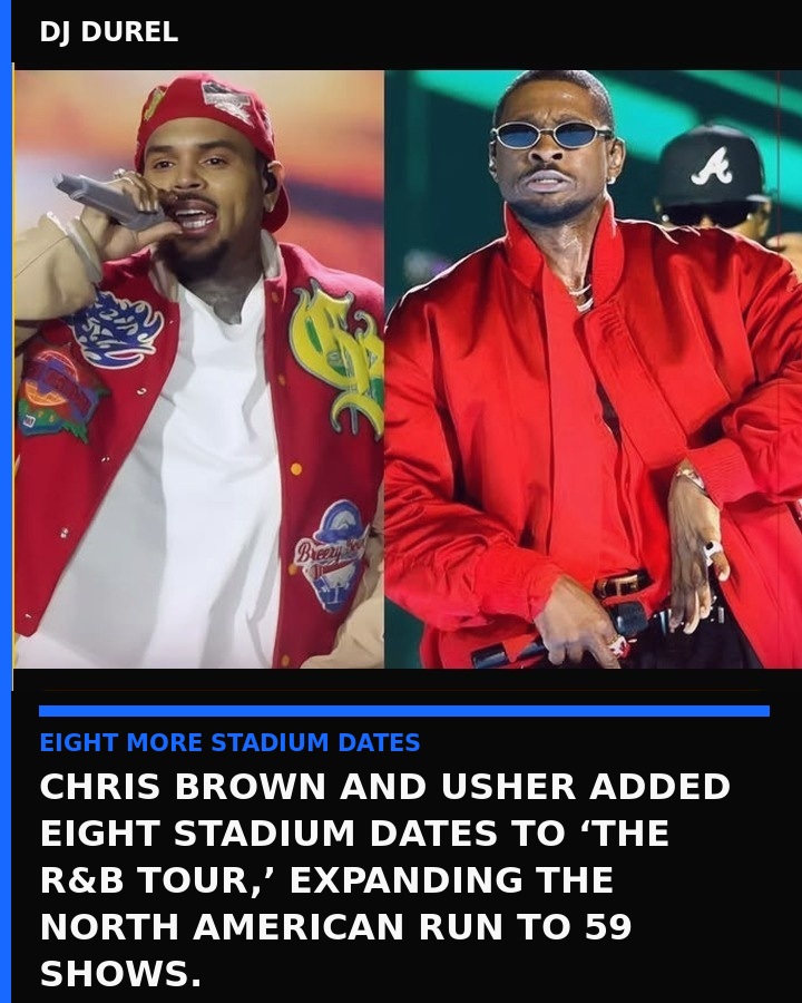 Chris Brown Usher tour