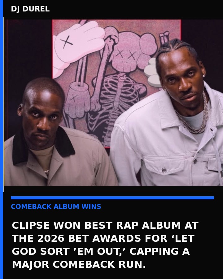 Clipse rap album award