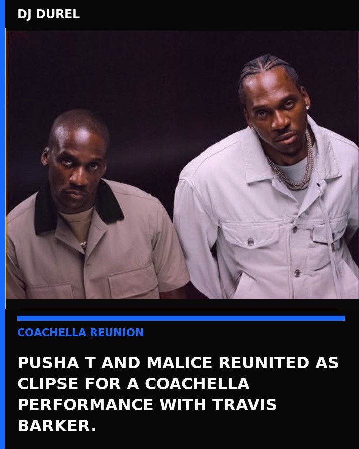 Clipse Coachella Travis Barker