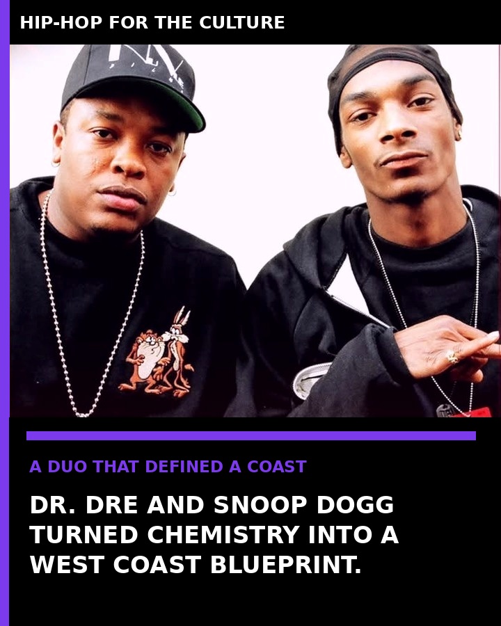 Dr Dre and Snoop Dogg