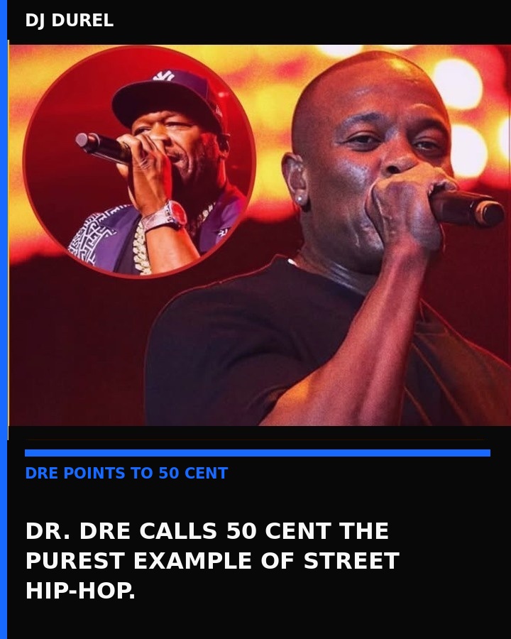 Dr Dre and 50 Cent