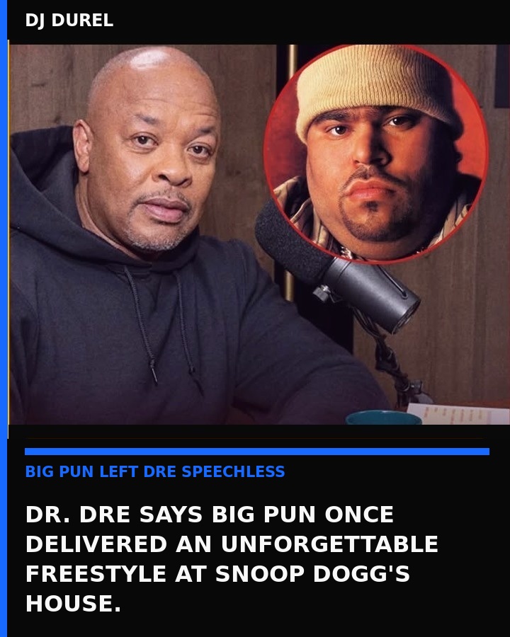 Dr Dre Big Pun freestyle