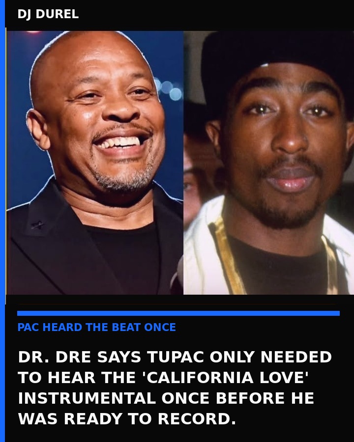 Dr Dre Tupac California Love