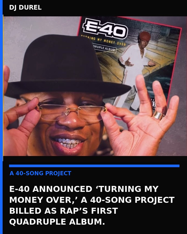 E-40 music project