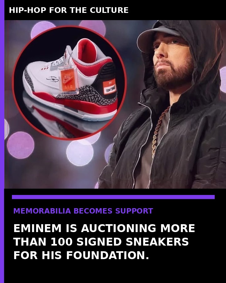 Eminem charity sneakers