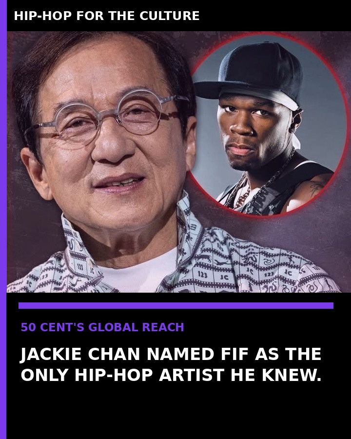 Jackie Chan and 50 Cent