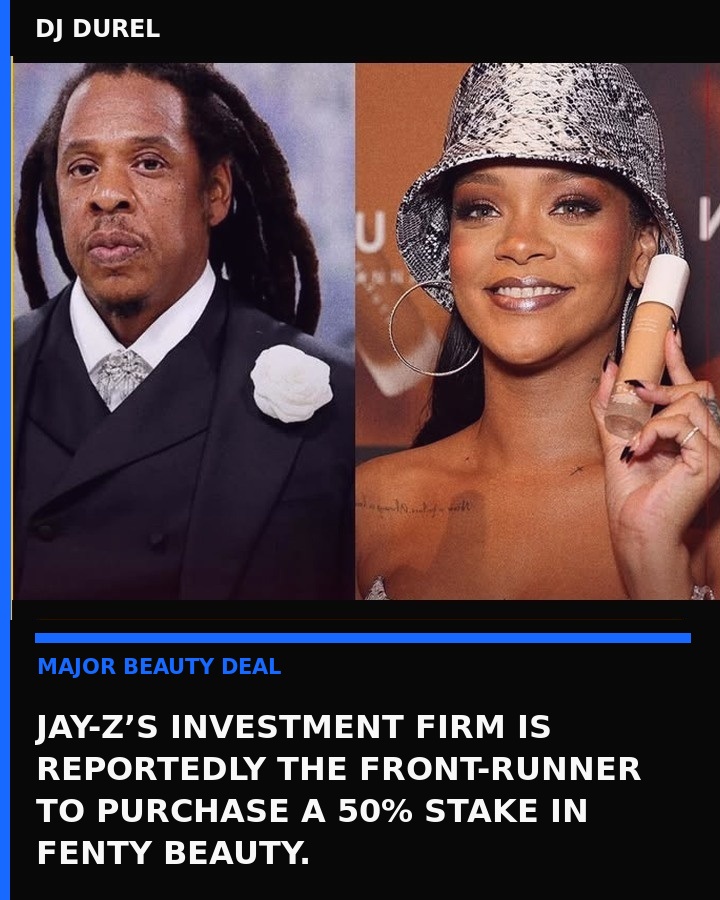 Jay-Z investment Fenty Beauty