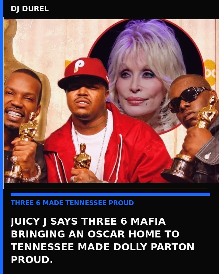Juicy J Three 6 Mafia Oscar