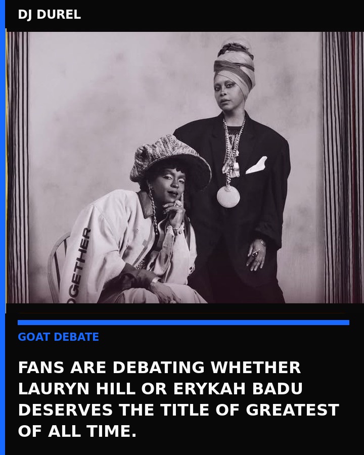 Lauryn Hill and Erykah Badu
