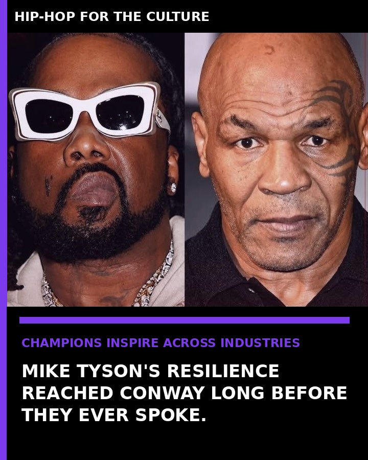 Mike Tyson Conway inspiration original source artwork