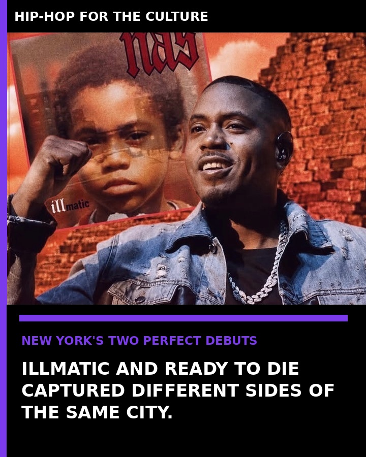 Nas Biggie debut albums original source artwork