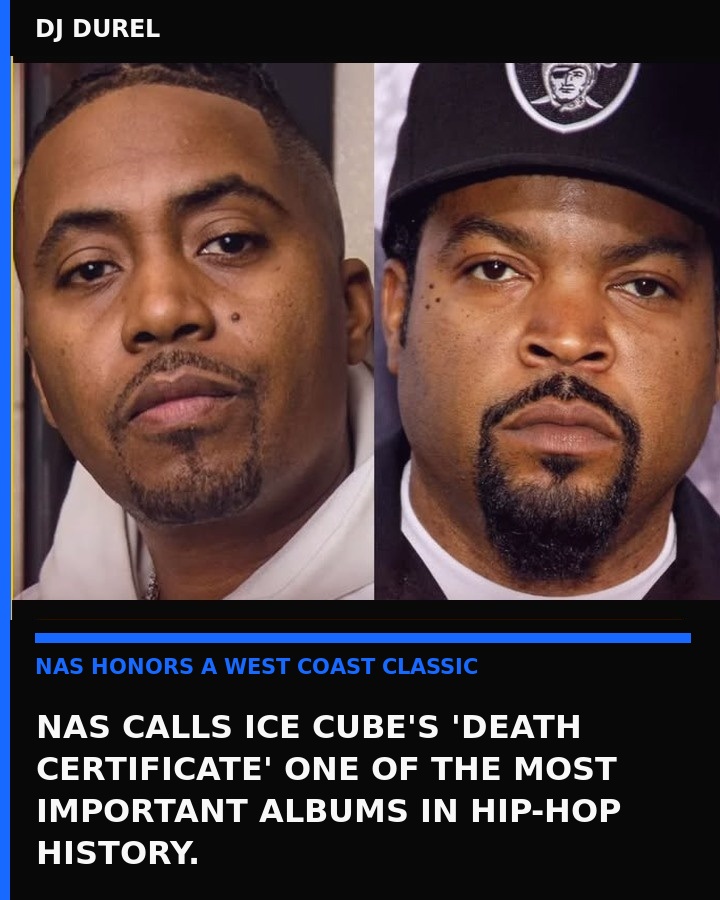 Nas Ice Cube Death Certificate