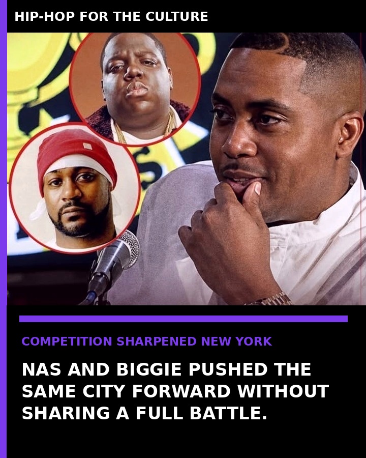 Nas and Biggie New York hip-hop
