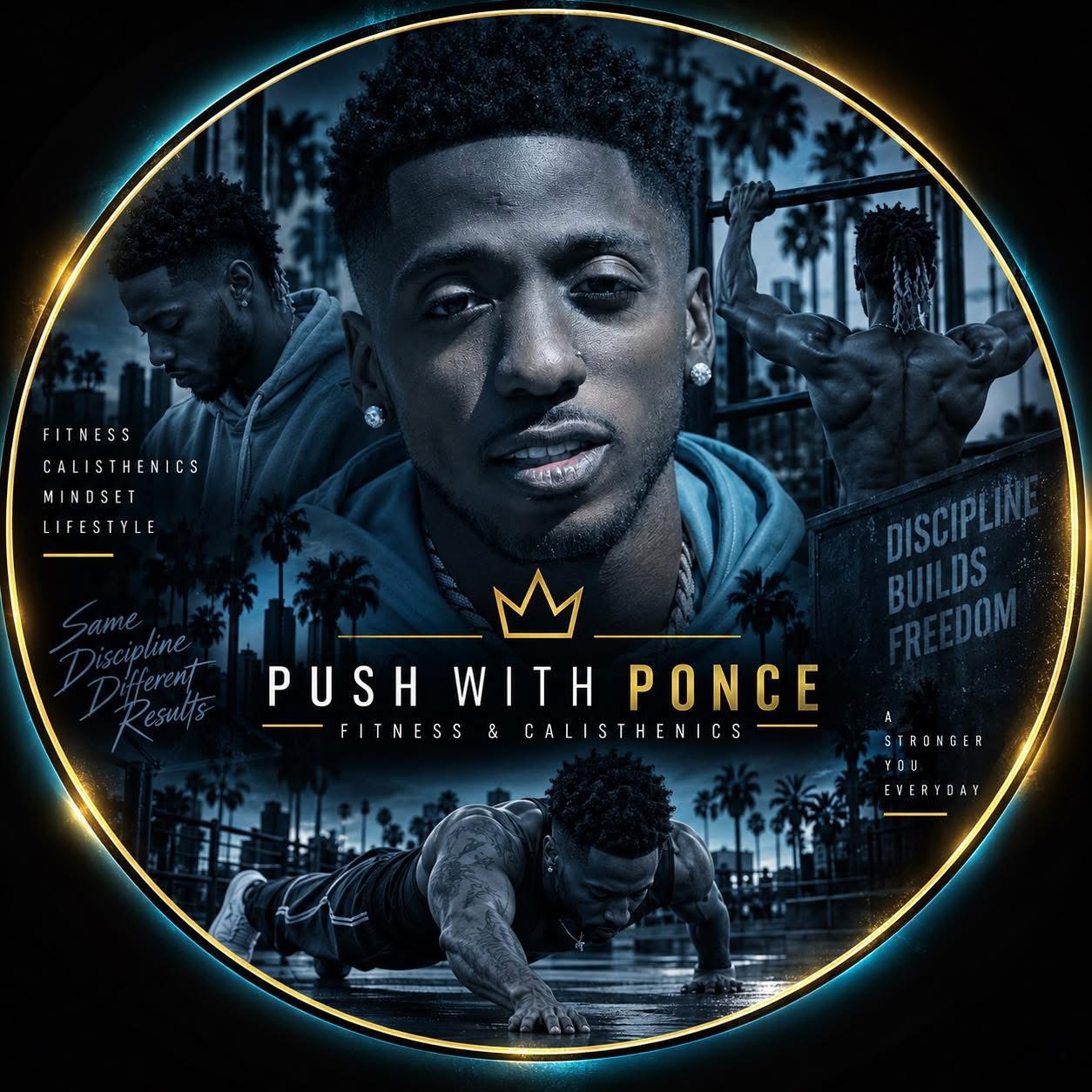 Push With Ponce fitness and calisthenics branding
