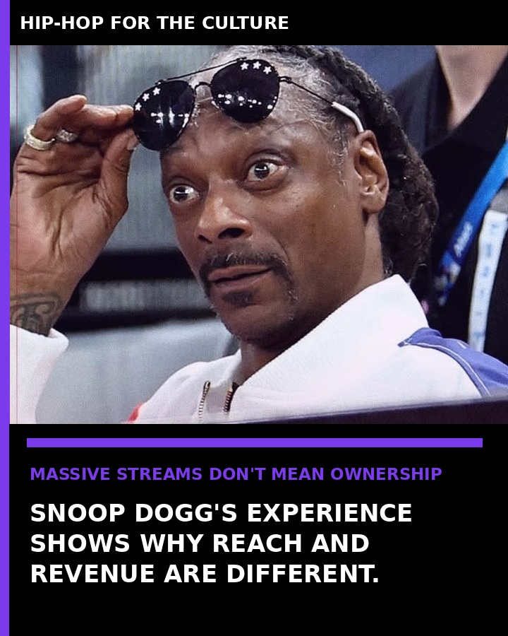 Snoop Dogg streaming revenue discussion