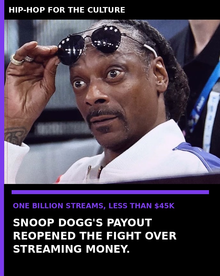 Snoop Dogg streaming revenue