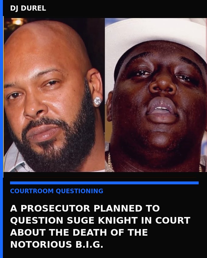 Suge Knight prosecutor Biggie