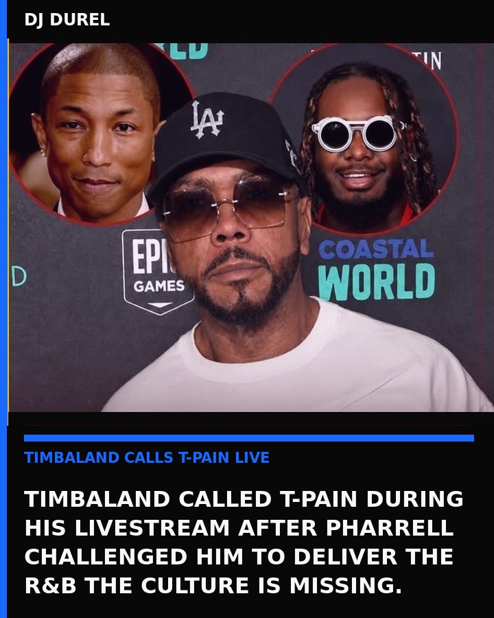Timbaland T-Pain Pharrell