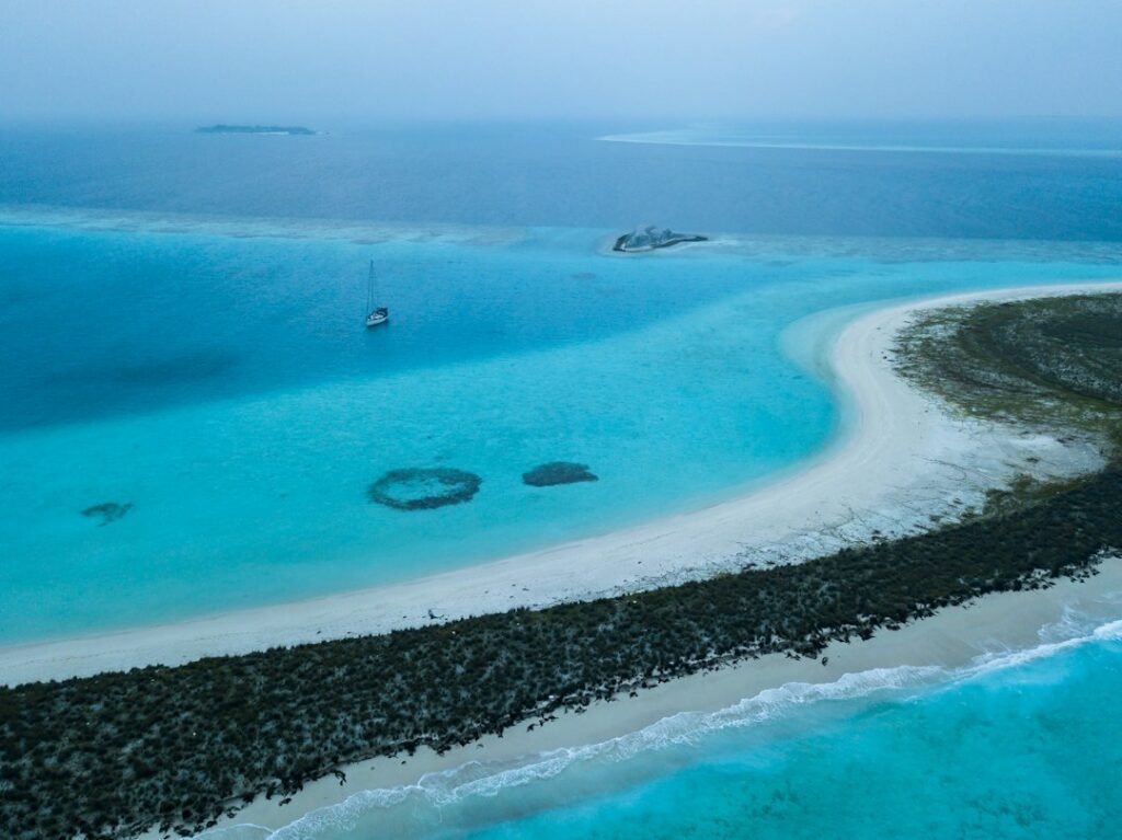 Illustrative tropical ocean, not a still from Moana
