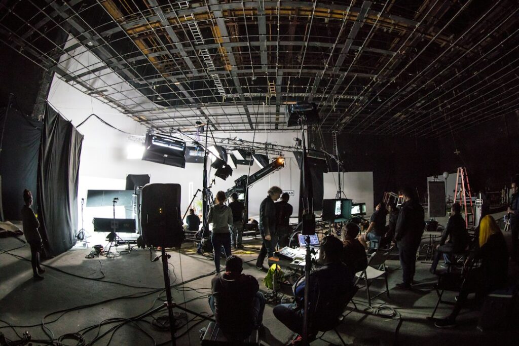 Illustrative movie set, not Gwyneth Paltrow or The Apology series